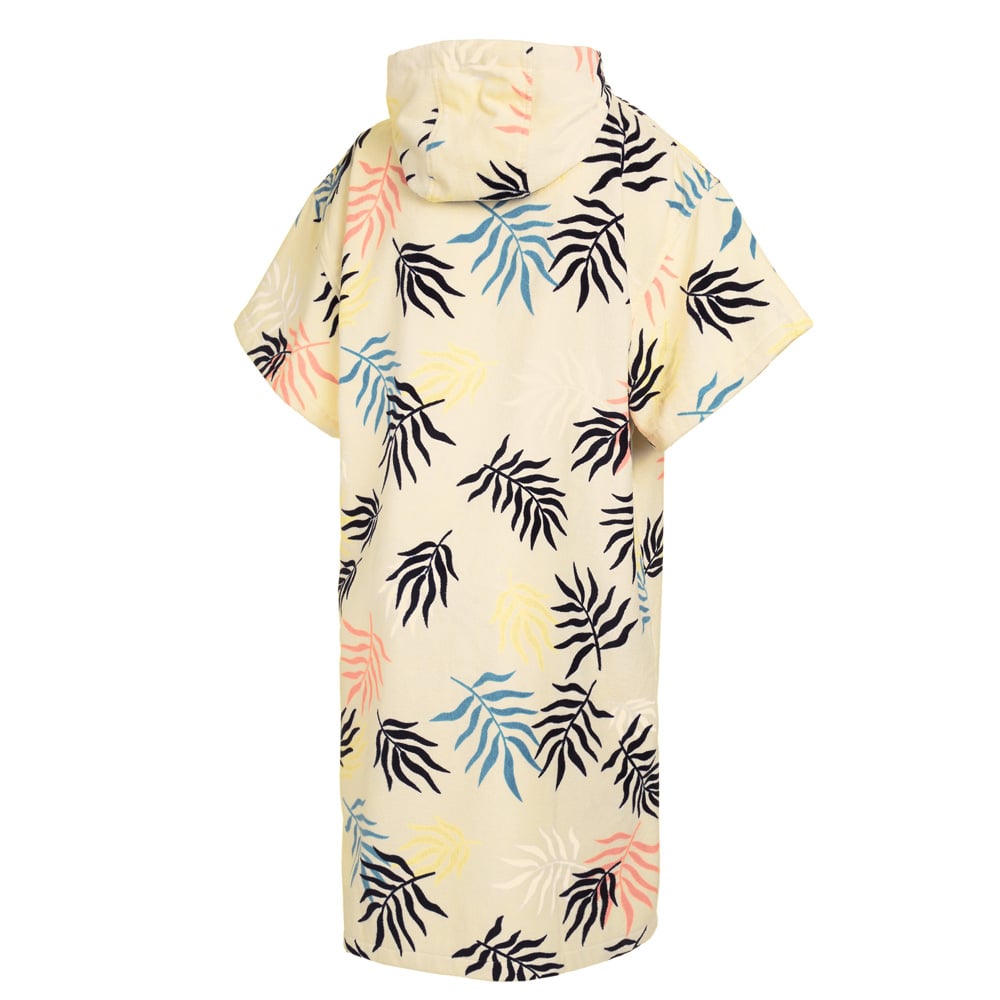 Mystic Poncho Teddy dames Pastel geel