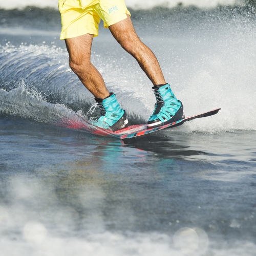 Jobe EVO Skins Teal blauw wakeboardbinding