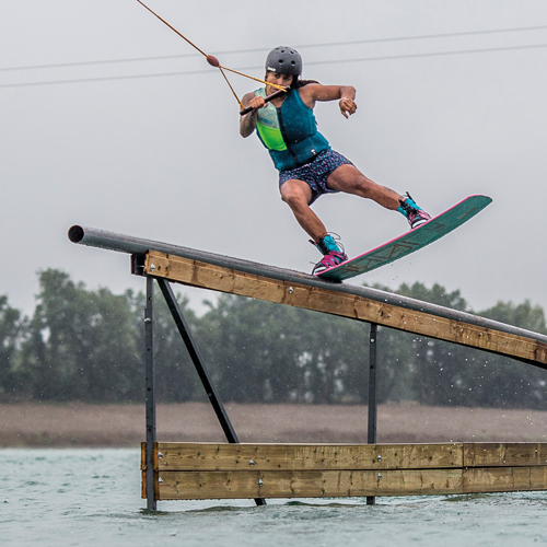 Jobe EVO Skins Indian rood wakeboardbinding