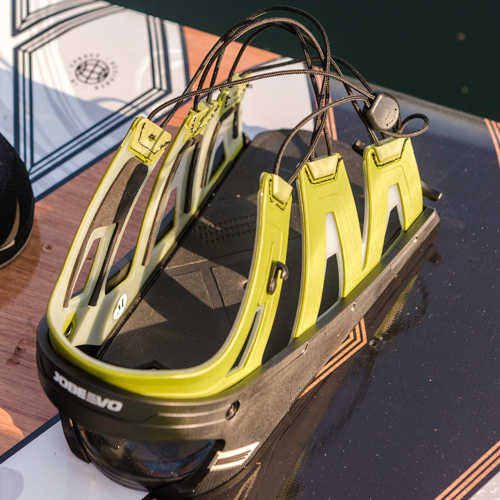 Jobe EVO wakeboardbinding skins donker groen