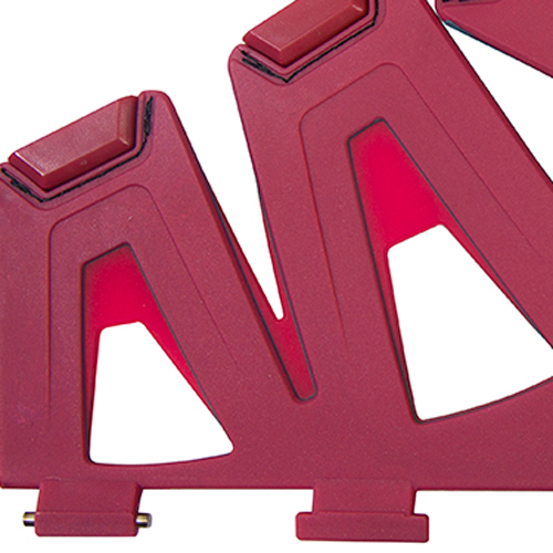 Jobe EVO wakeboardbinding skins vintage rood