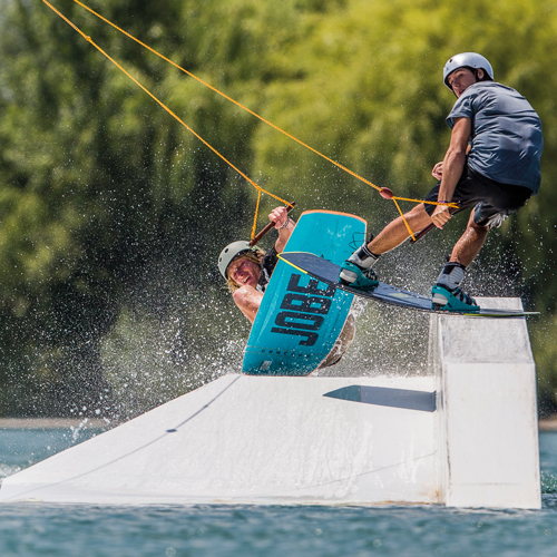 Jobe EVO wakeboardbindingen Teal blauw