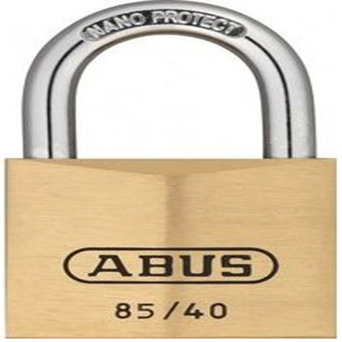 Abus Hangslot messing met kunststofmantel 40mm