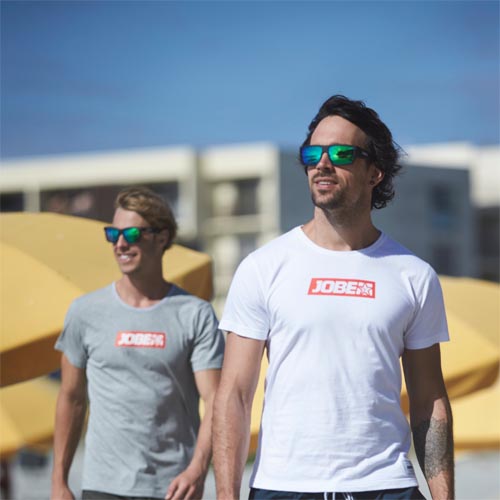 Jobe beam drijvende zonnebril zwart grijs