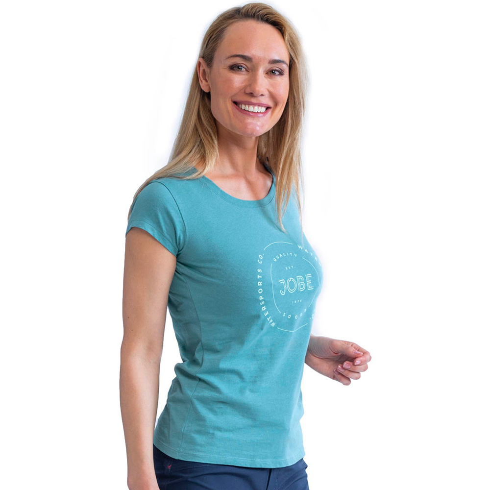 Jobe Casual T-Shirt dames Vintage Teal