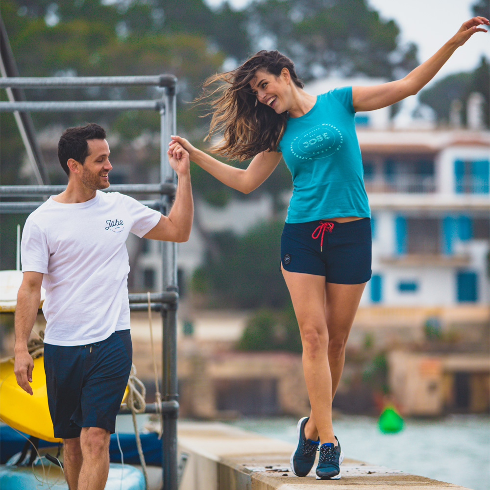 Jobe Casual T-Shirt dames Vintage Teal