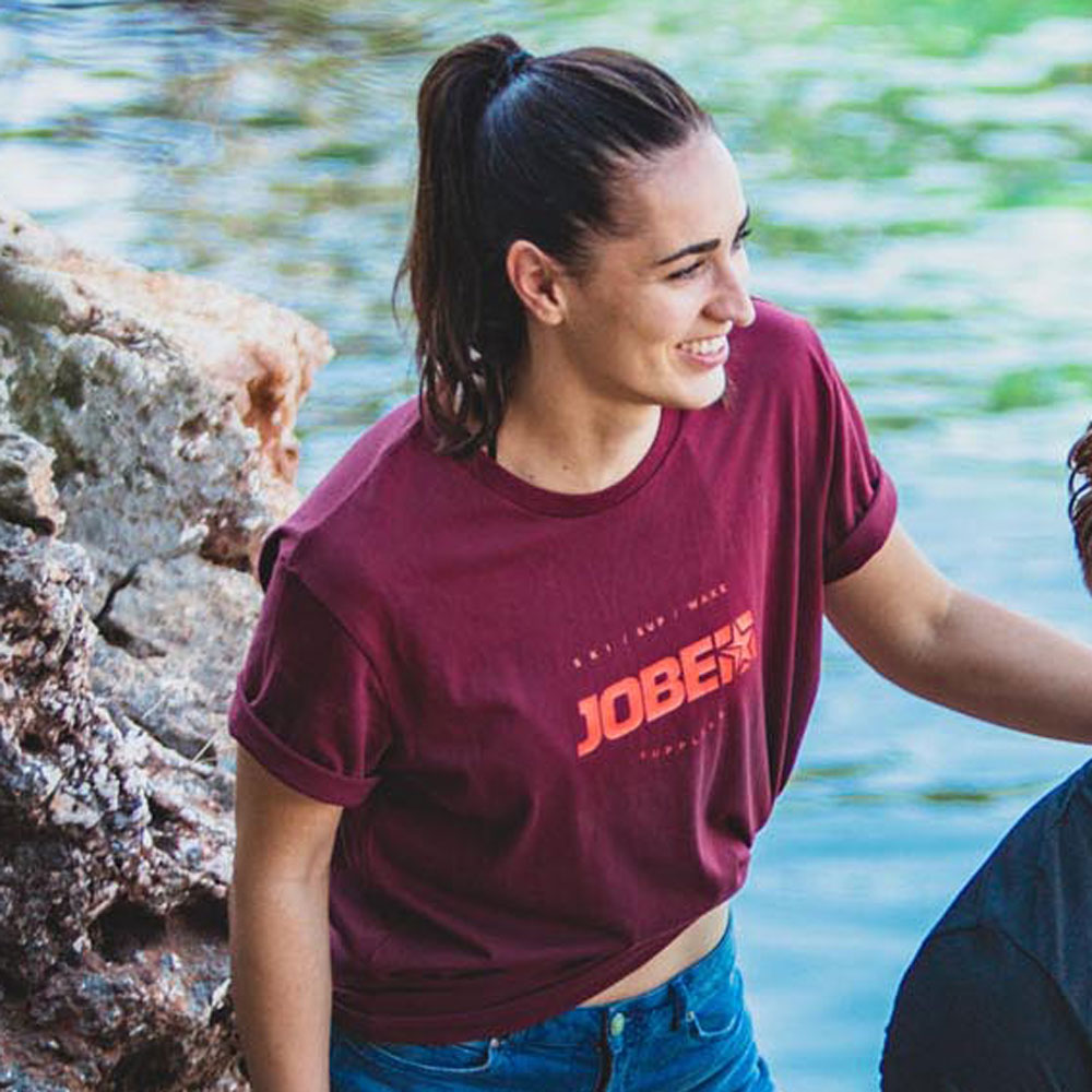 Jobe Casual T-Shirt Burgundy