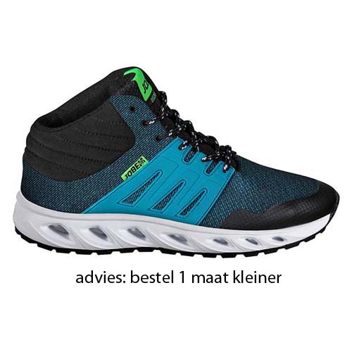 Jobe discover waterschoen hoge sneaker teal blauw