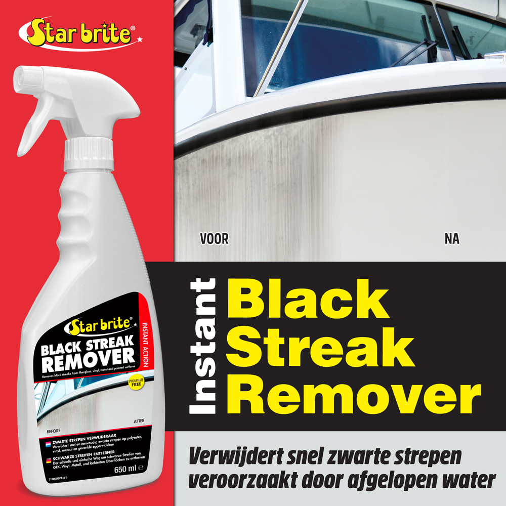 Starbrite zwarte strepen reiniger black streak remover gallon 3800 ml