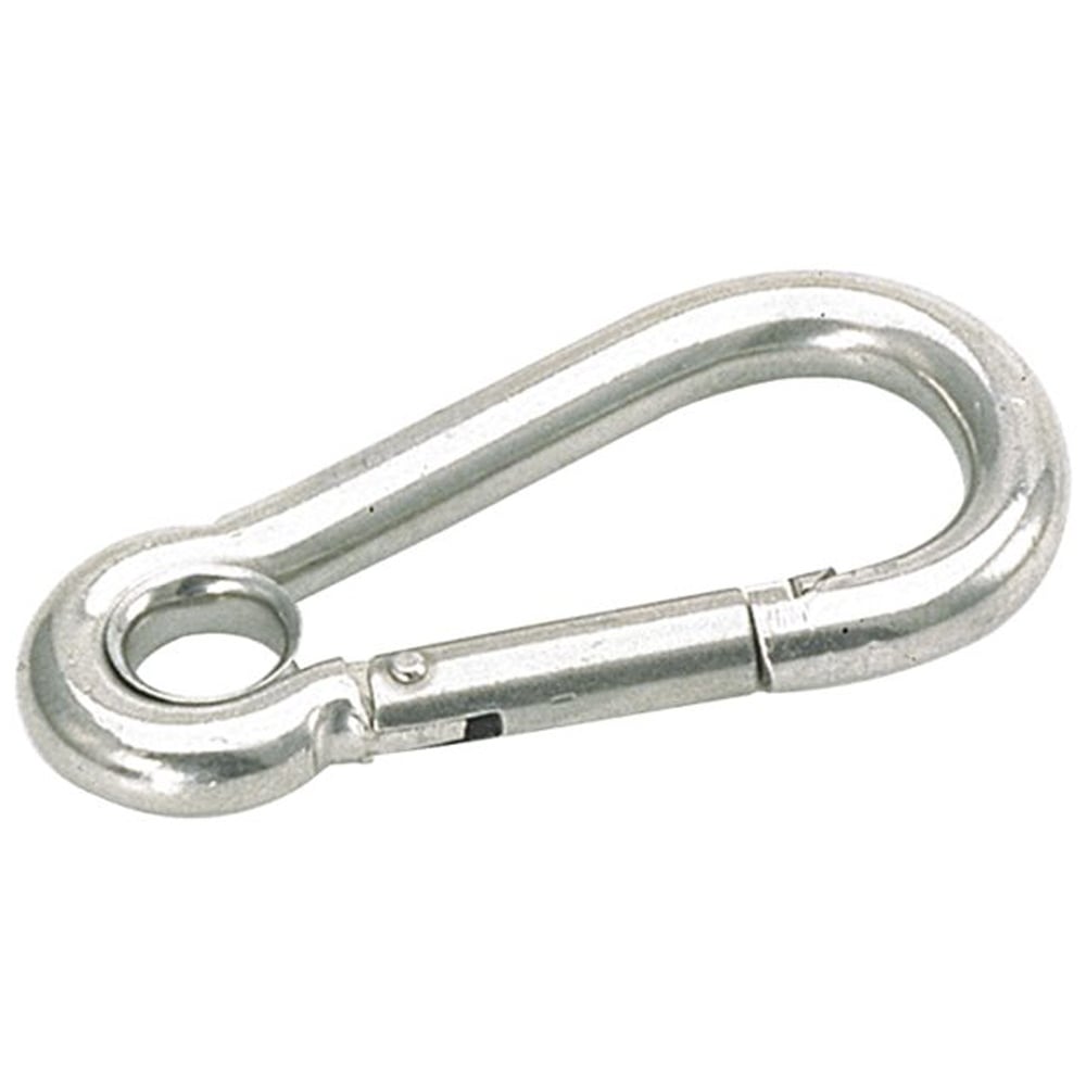 Talamex karabijnhaak met oog 70mm