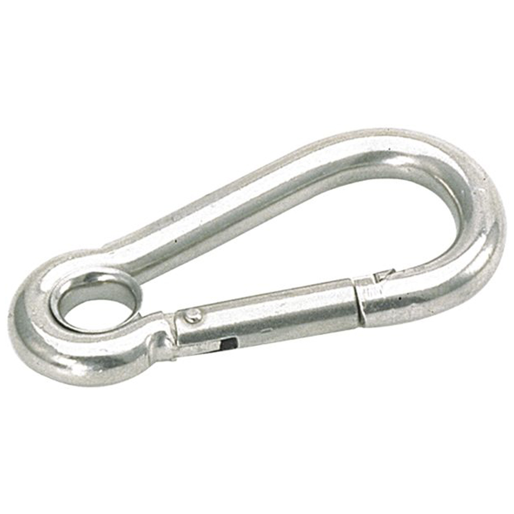 Talamex karabijnhaak met oog 100mm