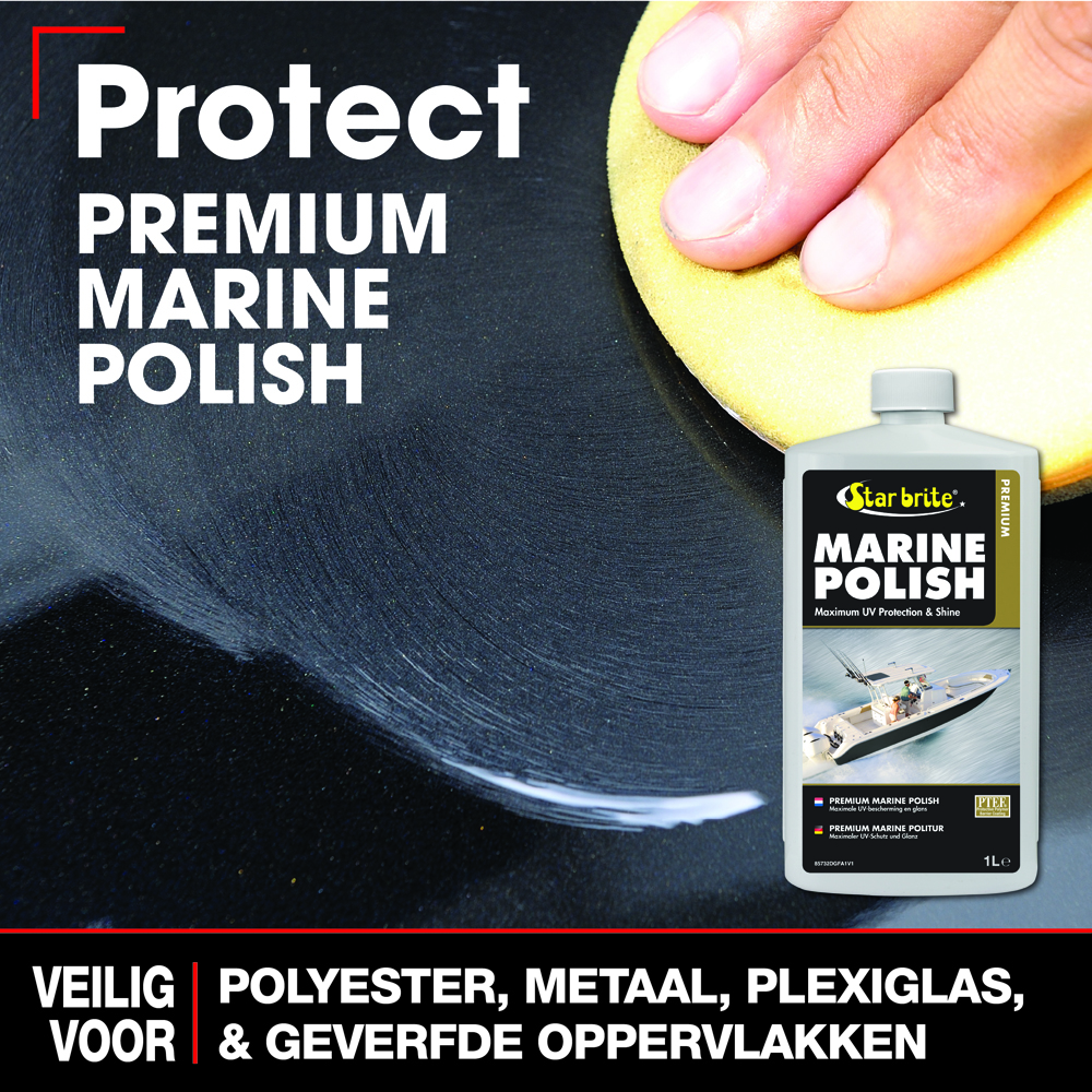 Starbrite premium marine polish met ptef 1000 ml