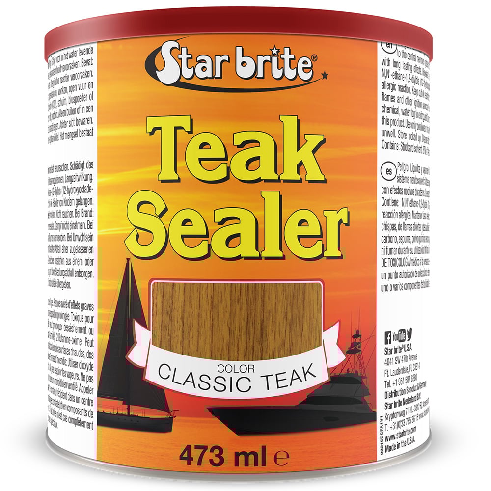 Starbrite tropical teak oil sealer classic 473 ml