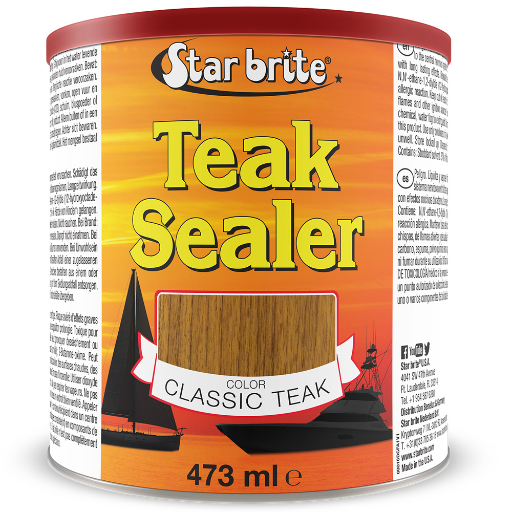 Starbrite tropical teak oil sealer classic 473 ml