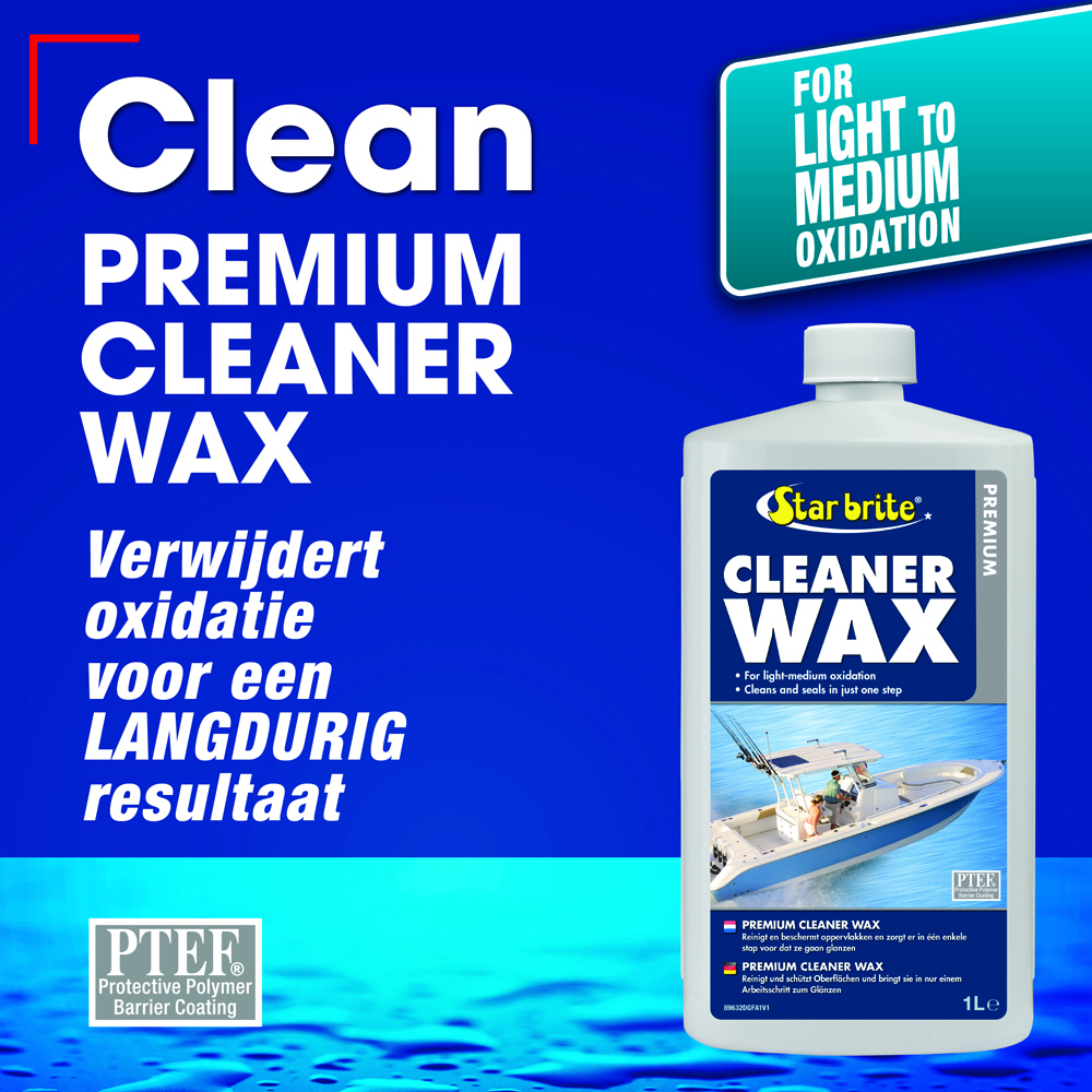 Starbrite cleaner & wax met ptef 500 ml