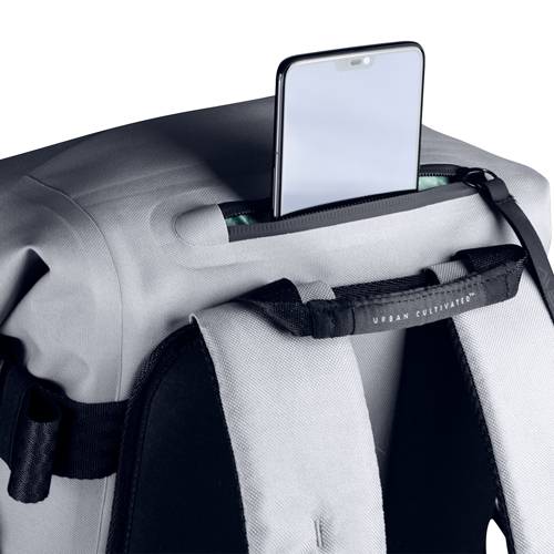 DEW avail 35L conrete gray waterafstotende rugtas