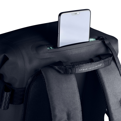 DEW avail 35L pavement black waterdichte rugtas