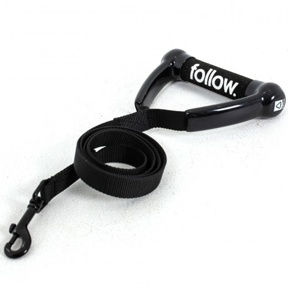 Follow Dog Lead Leash zwart
