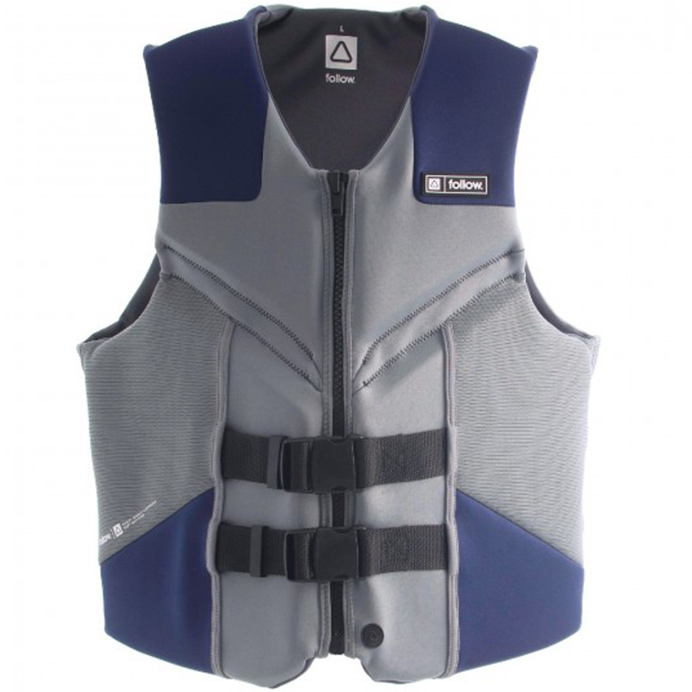 Follow Cure neopreen heren zwemvest navy blauw