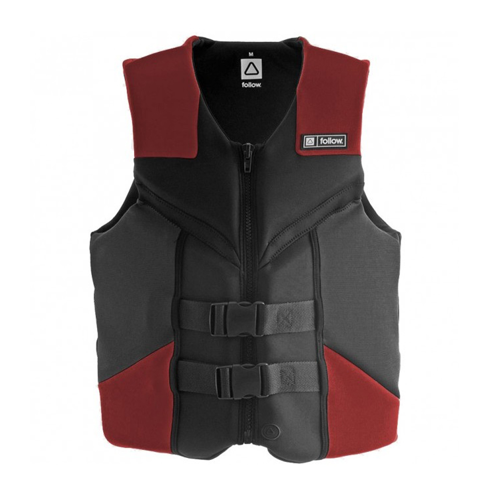 Follow Cure 50N Life Vest rood/zwart heren