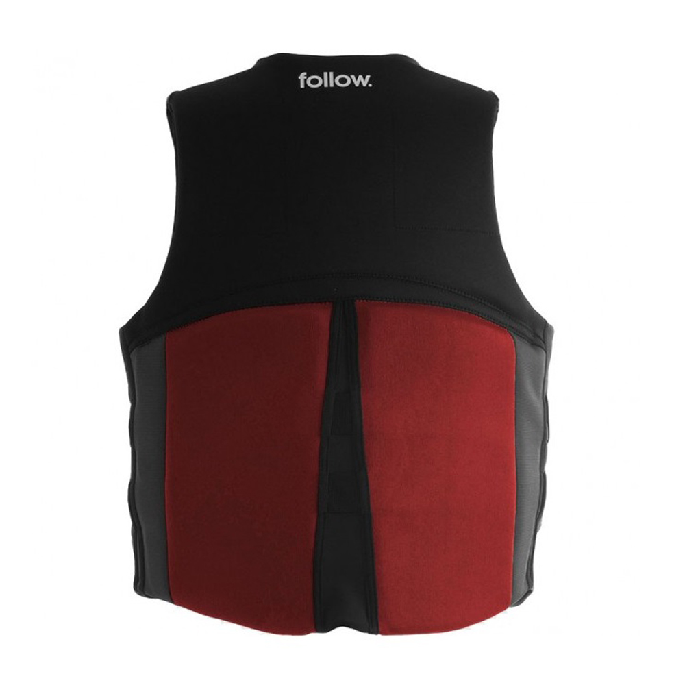 Follow Cure 50N Life Vest rood/zwart heren