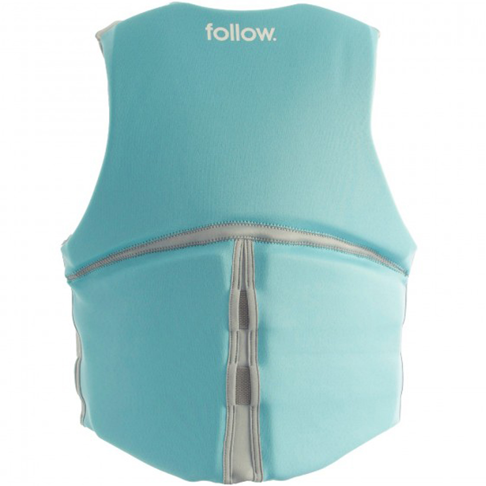 Follow Cure neopreen dames zwemvest teal blauw