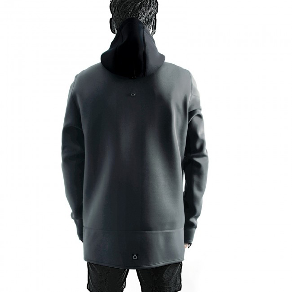 Follow Layer 3.1 2 Twelker Neopreen Hoodie grijs