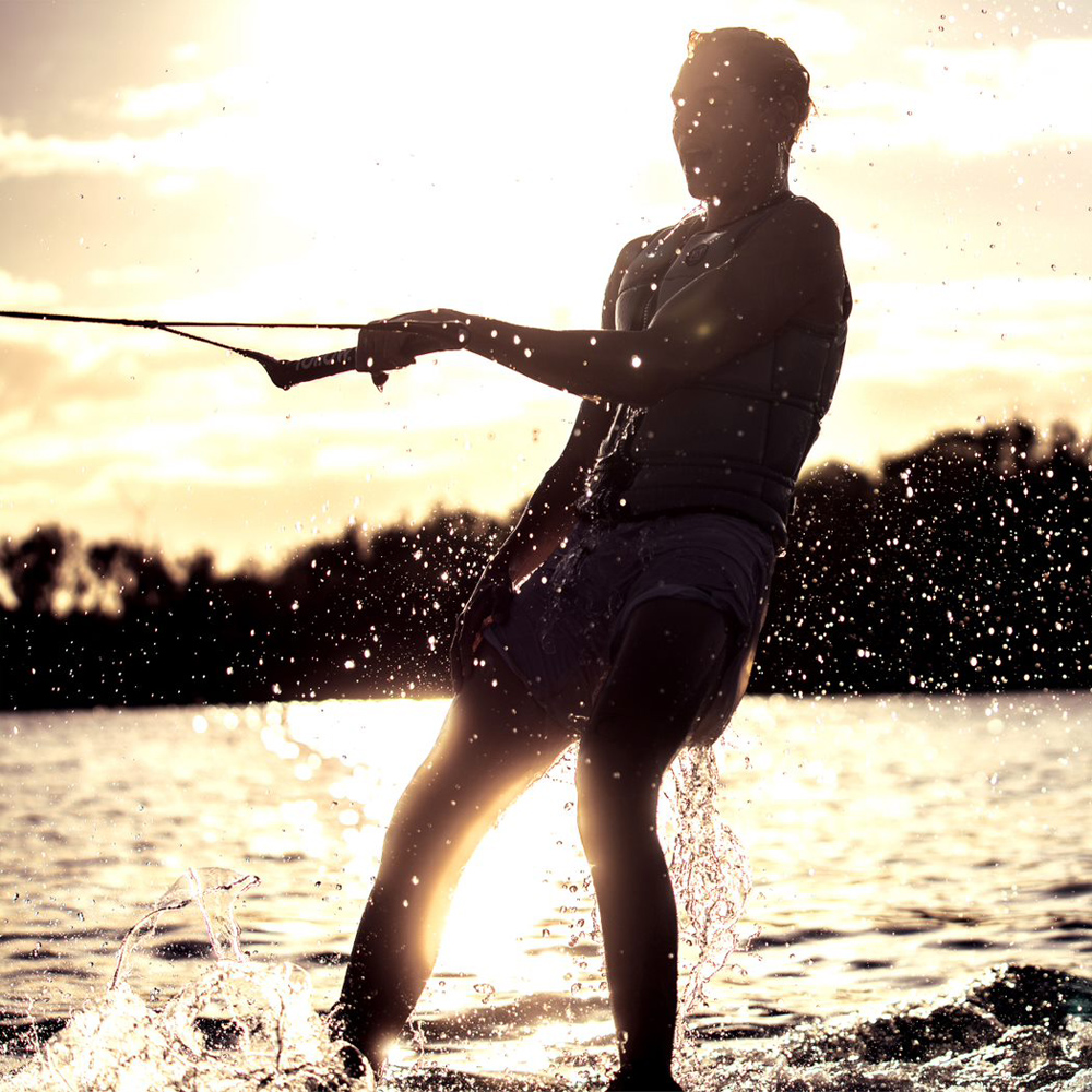 Follow Basic 65' wakeboardlijn navy blauw