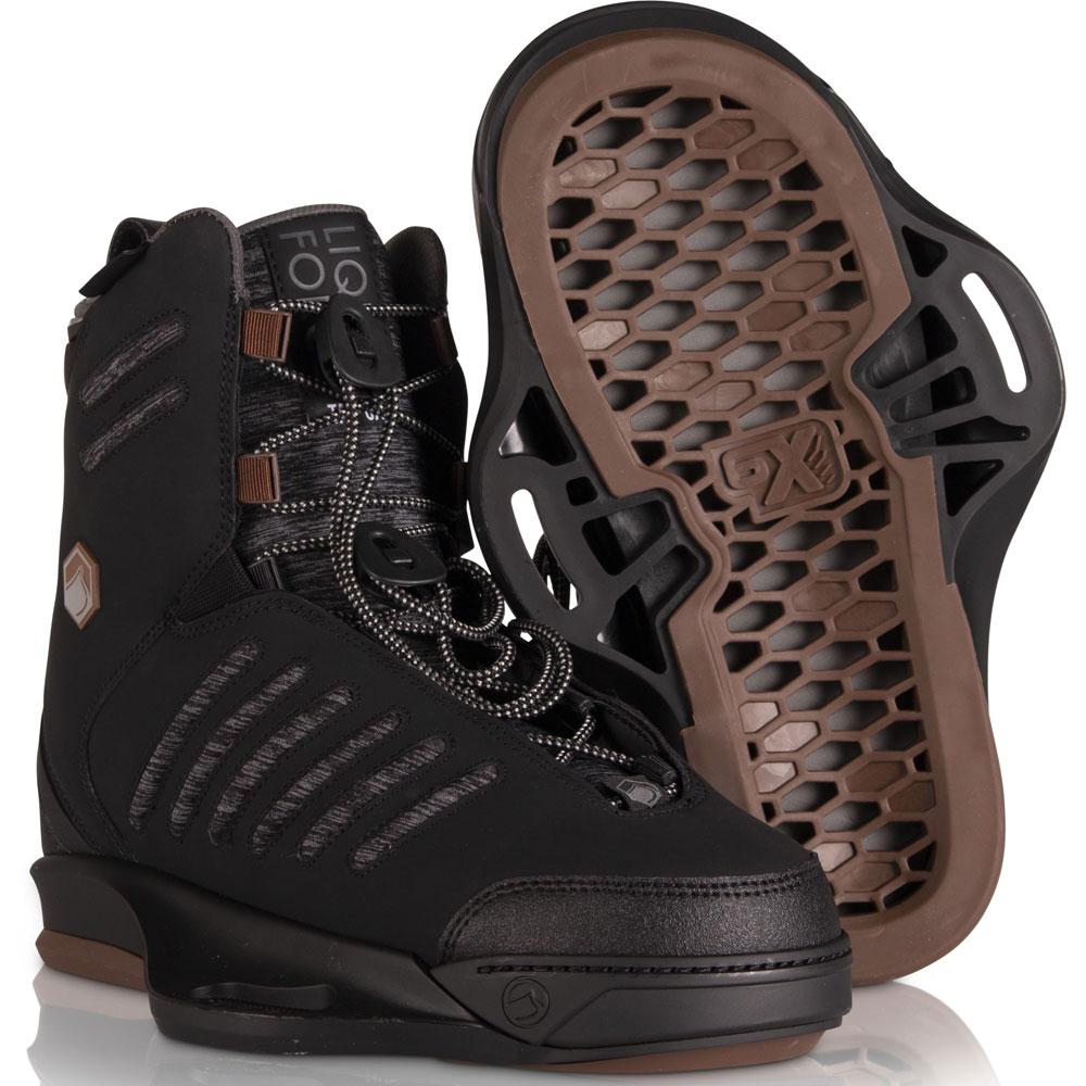 Liquid Force tao 6x wakeboard bindingen zwart