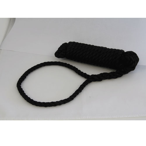 Talamex landvast basic 8mm x 4m zwart