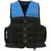 Strike nylon zwemvest blauw met super grip handvaten