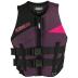 neopreen zwemvest dames bordeaux rood