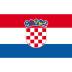 Kroatische vlag 30x45