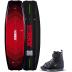 logo series wakeboardset 138cm en host wakeboardbindingen