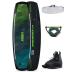 Vanity wakeboardset 131 cm met Unit wakeboardbindingen