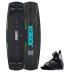Maddox wakeboard en Unit wakeboardbindingen 142 cm