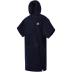 Poncho Velour Night blauw