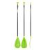 Aluminium SUP peddel Lime 3-piece