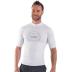 Rash Guard korte mouwen heren wit