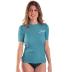 Rash Guard Loose Fit dames Vintage Teal