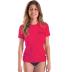 Rash Guard Loose Fit dames Hot Pink
