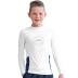 Rash Guard lange mouwen kind wit