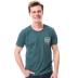 Heren t-shirt craft groen