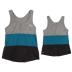 Discover sup tanktop dames Teal