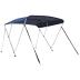 Biminitop deluxe 3 boog 183x170-183x117cm navy blue
